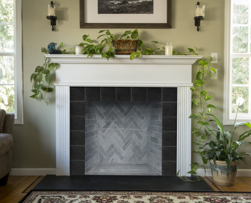 Firebricks Fireplace Mantel